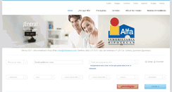 Desktop Screenshot of alfavittal.com